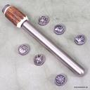 Trachtenflachmann Kappe Gams